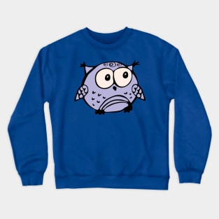 Cute hand drawn owlet Crewneck Sweatshirt